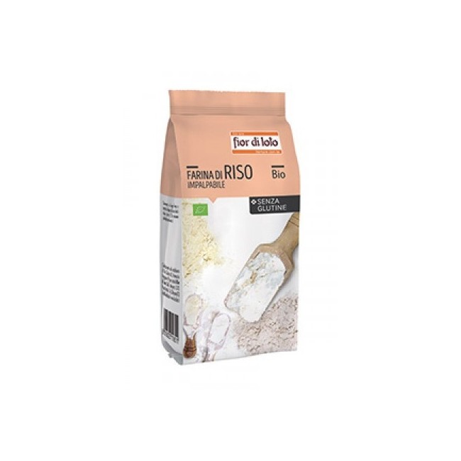 Fior Di Loto Farina Di Riso Impalpabile Senza Glutine 375g Fior Di Loto Farina Di Riso Impalpabile Senza Glutine 375g