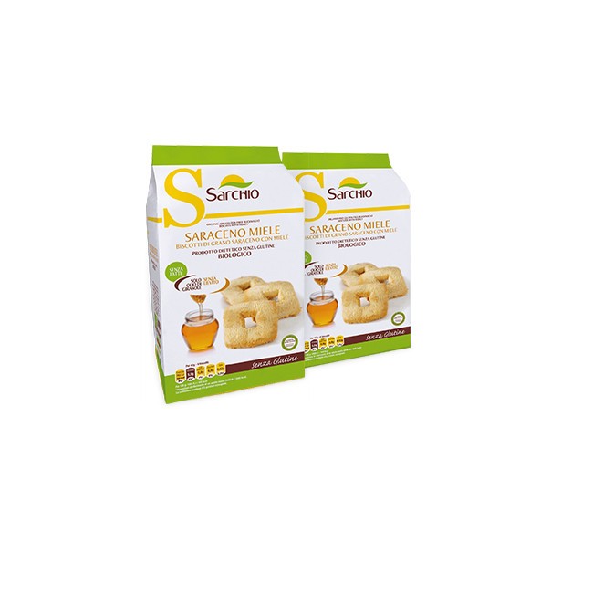 Sarchio Biscotti Grano Saraceno E Miele Senza Glutine 200g