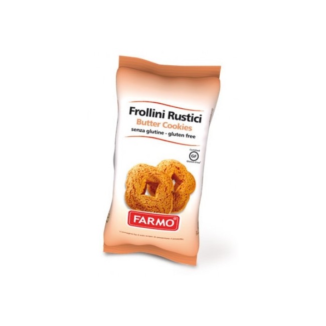 Farmo Biscotti Frollini Rustici Senza Glutine 30g