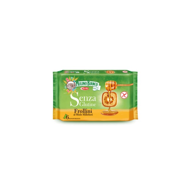 Mulino Bianco Biscotti Frollini Al Miele Senza Glutine 250g Mulino Bianco Biscotti Frollini Al Miele Senza Glutine 250g
