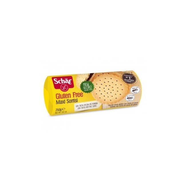 Schar Biscotti Maxi Sorrisi Al Cacao Senza Glutine 250g Schar Biscotti Maxi Sorrisi Al Cacao Senza Glutine 250g
