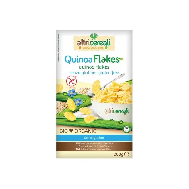 Altricereali Quinoa Flakes Senza Glutine 200g Altricereali Quinoa Flakes Senza Glutine 200g
