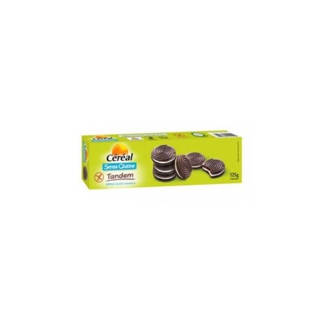 Cereal Biscotti Tandem Senza Glutine 125g