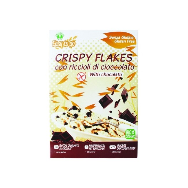 Easy To Go Crispy Flakes Con Riccioli Di Cioccolato 300g Easy To Go Crispy Flakes Con Riccioli Di Cioccolato 300g