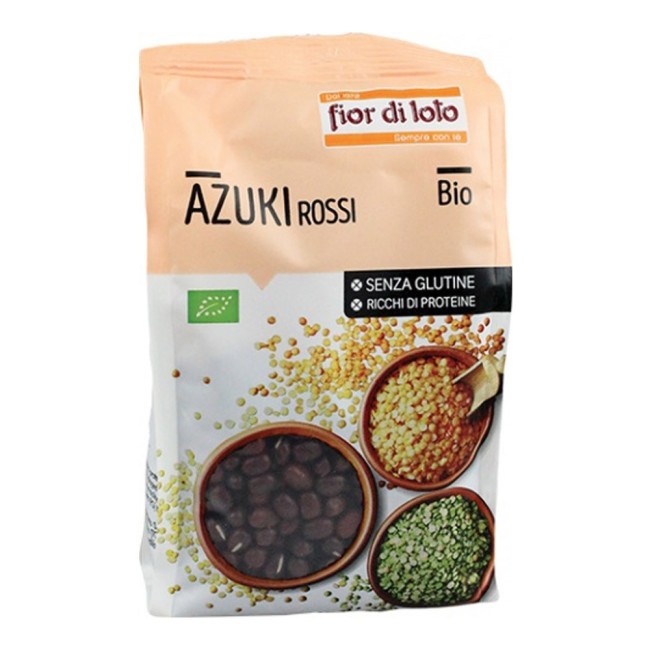Fior Di Loto Azuki Rossi Biologici 400g Fior Di Loto Azuki Rossi Biologici 400g