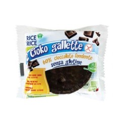 Rice&rice Gallette Di Cioccolato Fondente 33g