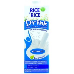 Rice&rice Drink Bevanda Di Riso Natural 1l
