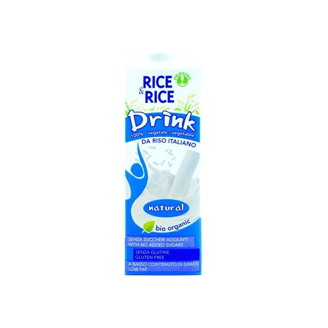 Rice&rice Drink Bevanda Di Riso Natural 1l Rice&rice Drink Bevanda Di Riso Natural 1l