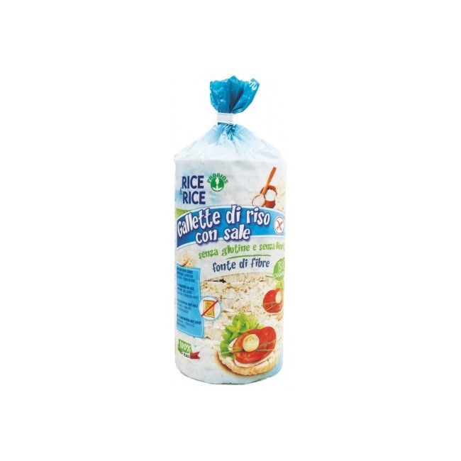 Rice&rice Gallette Di Riso Con Sale Senza Glutine 100g