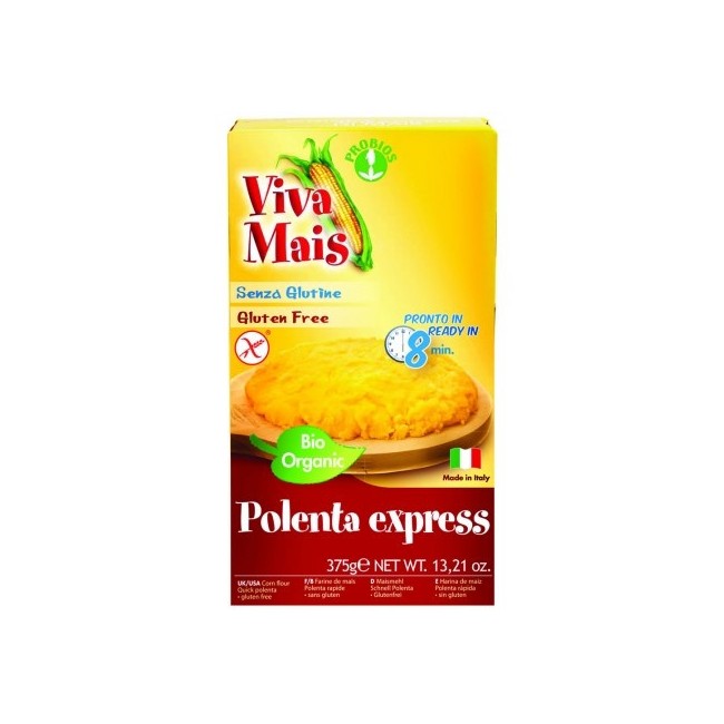 Viva Mais Polenta Express Biologico 375g Viva Mais Polenta Express Biologico 375g