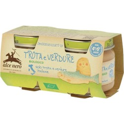 Alce Nero Trota E Verdure Biologico 2x80g