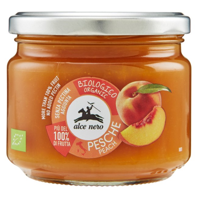Alce Nero Composta Di Pesche 270g Alce Nero Composta Di Pesche 270g