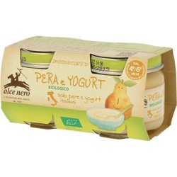 Alce Nero Omogeneizzato Pera E Yogurt 160g