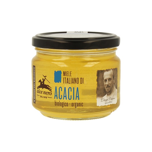 Alce Nero Miele Italiano Di Acacia Biologico Organico 300g Alce Nero Miele Italiano Di Acacia Biologico Organico 300g