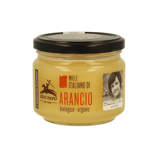 Alce Nero Miele Italiano Di Arancio Biologico Organico 300g Alce Nero Miele Italiano Di Arancio Biologico Organico 300g