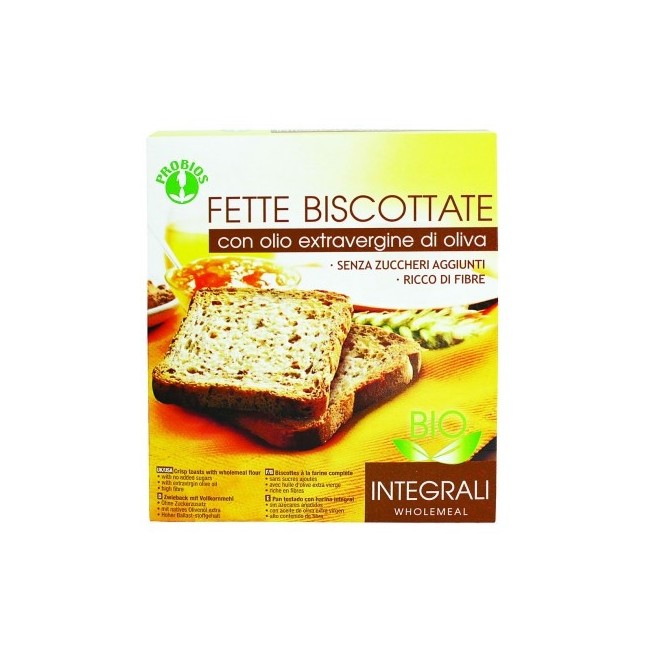 Probios Fette Biscottate Integrali Biologiche Probios Fette Biscottate Integrali Biologiche