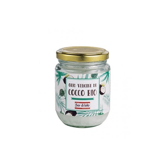 Fior Di Loto Olio Vergine Di Cocco Biologico 410g Fior Di Loto Olio Vergine Di Cocco Biologico 410g