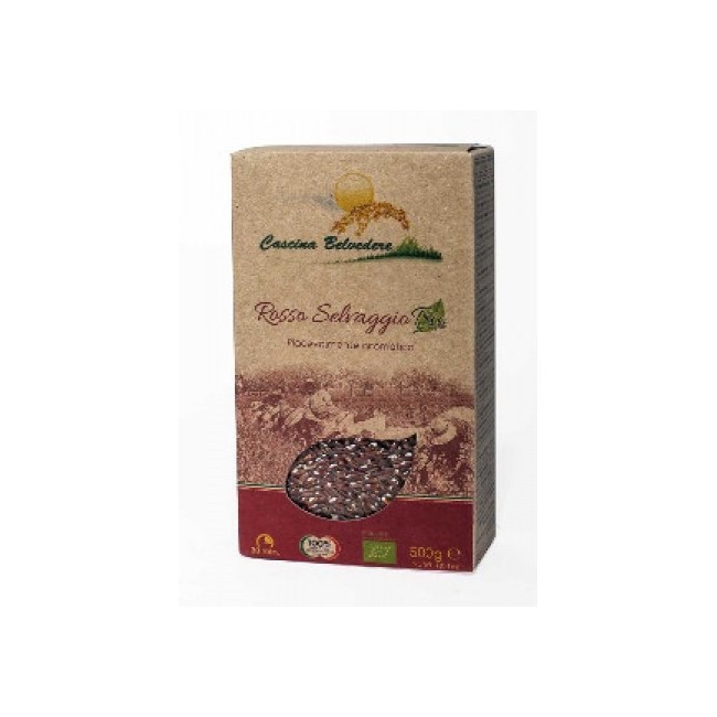 Fior Di Loto Riso Rosso Selvaggio Integrale Biologico 500g Fior Di Loto Riso Rosso Selvaggio Integrale Biologico 500g