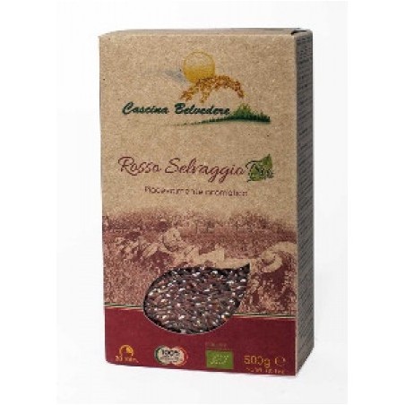 Fior Di Loto Riso Rosso Selvaggio Integrale Biologico 500g Fior Di Loto Riso Rosso Selvaggio Integrale Biologico 500g