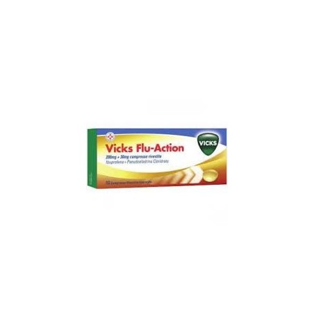 Vicks Flu Action* 12 Compresse Vicks Flu Action* 12 Compresse