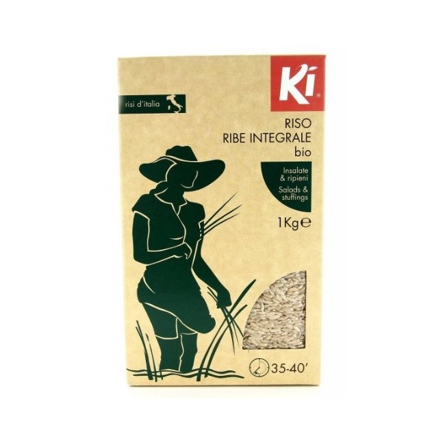 Ki Chicchi Di Riso Ribe Integrale Biologico 1kg Ki Chicchi Di Riso Ribe Integrale Biologico 1kg