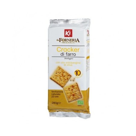 La Forneria Crackers Di Farro Olio Extravergine 280g La Forneria Crackers Di Farro Olio Extravergine 280g