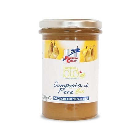 La Finestra Sul Cielo Composta Di Pere Biologica 320g