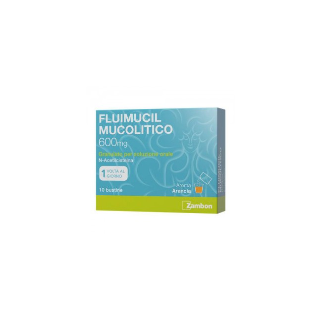 Fluimucil Mucolitico 600 Mg 10 Bustine