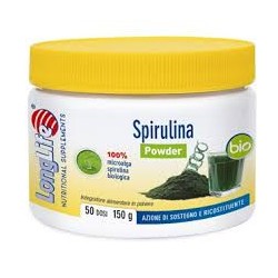 Longlife Spirulina Polvere 50 Dosi