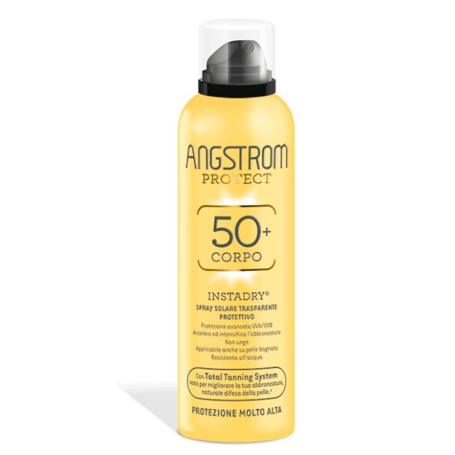 Angstrom Protect Instadry Spray Solare Spf 50+ 150ml Angstrom Protect Instadry Spray Solare Spf 50+ 150ml