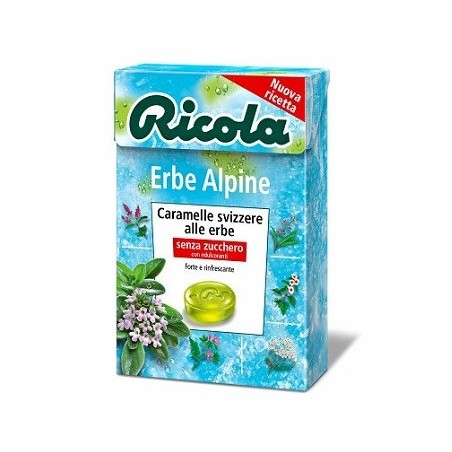Ricola Erbe Alpine Caramelle Balsamiche 50g Ricola Erbe Alpine Caramelle Balsamiche 50g