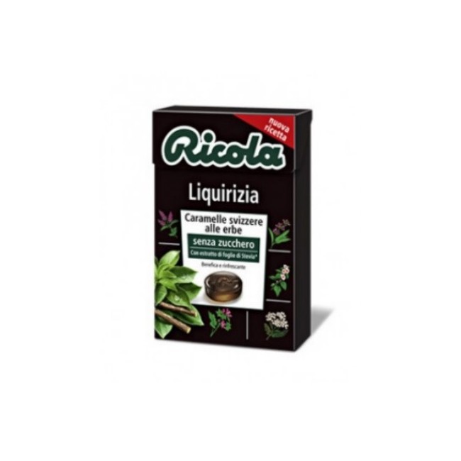 Ricola Liquirizia Caramelle Balsamiche Senza Zucchero 50g