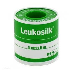 Cerotto Rochetto Leukosilk 5x500cm