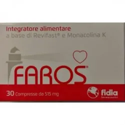 Fidia Faros 30 Compresse Integratore per il colesterolo con riso rosso