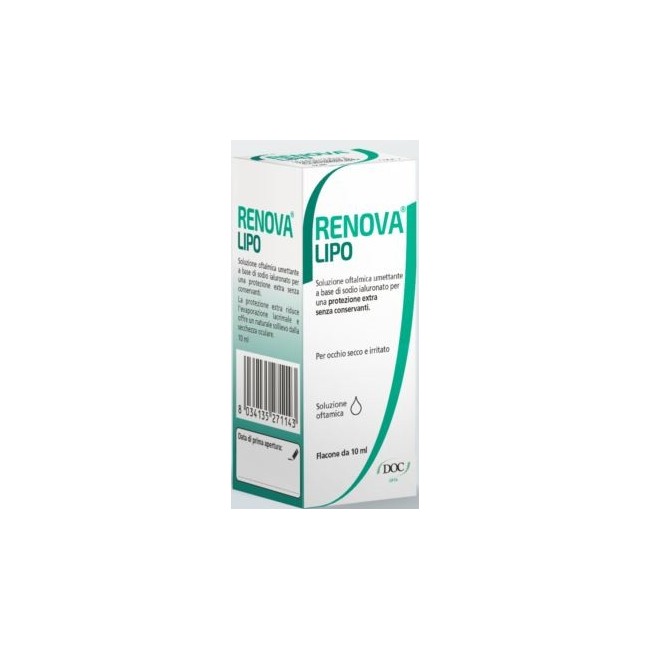 Renova Lipo Collirio Soluzione Oftalmica Flacone Da 10ml Renova Lipo Collirio Soluzione Oftalmica Flacone Da 10ml