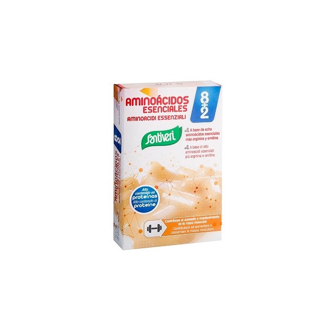 Santiveri Aminoacidi Essenziali 8+2 60 Capsule Santiveri Aminoacidi Essenziali 8+2 60 Capsule