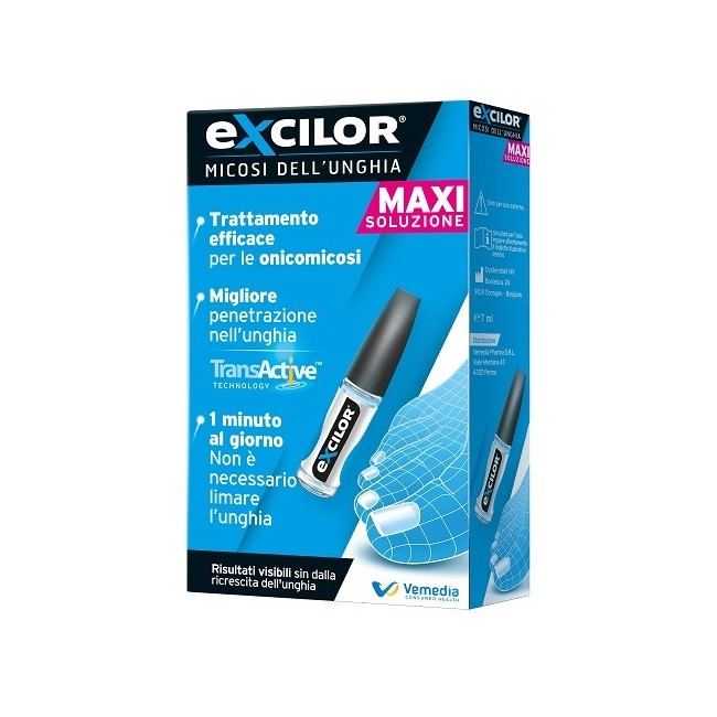 Excilor Maxi Soluzione Ungueale 7ml Excilor Maxi Soluzione Ungueale 7ml