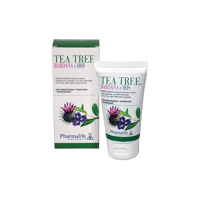 Crema Pomata Tea Tree Bardana & Iris 75 Ml