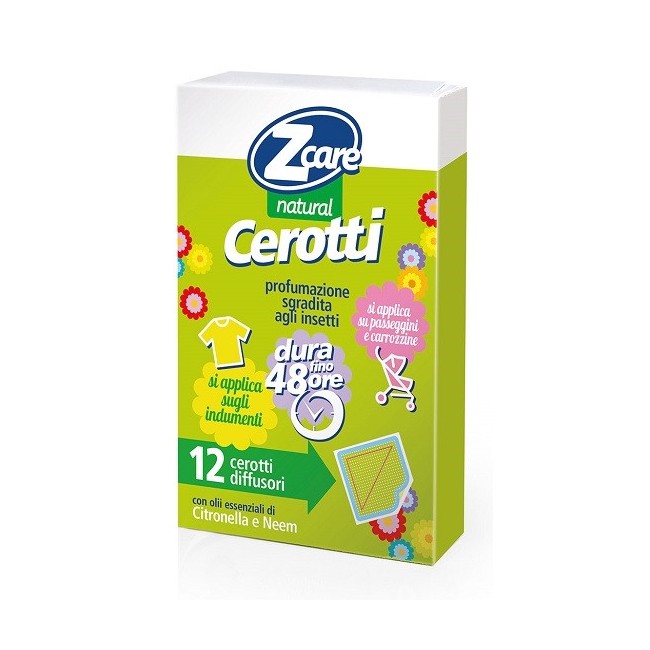 Zcare Natural Baby Cerotti Alla Citronella 12 Pezzi Zcare Natural Baby Cerotti Alla Citronella 12 Pezzi