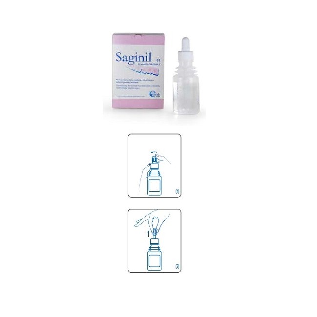 Saginil Lavanda Vaginale Con Cannula Rotativa 4x125ml