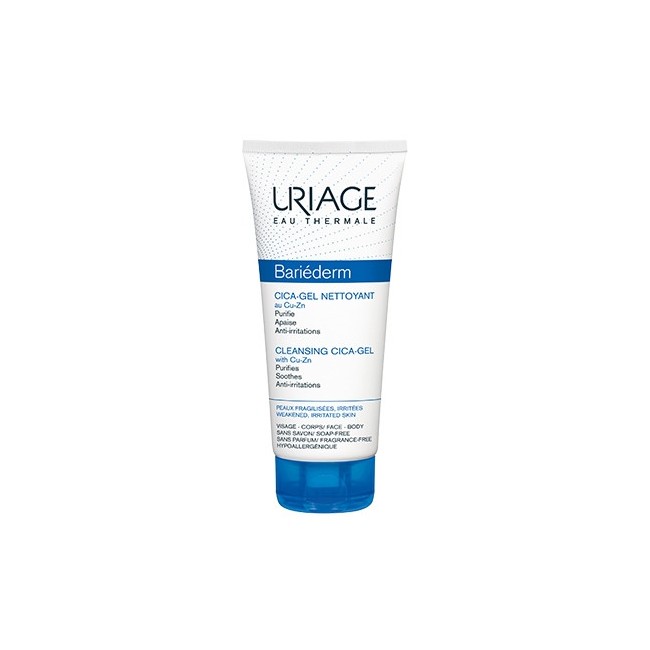 Uriage Bariederm Cica-gel Detergente 200 Ml
