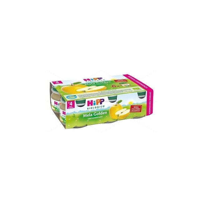 Hipp Omogeneizzato Mela Golden 6x80g Hipp Omogeneizzato Mela Golden 6x80g