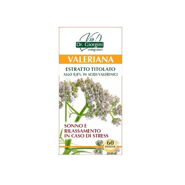 Dr. Giorgini Vis Valeriana Estratto Titolato 60 Pastiglie