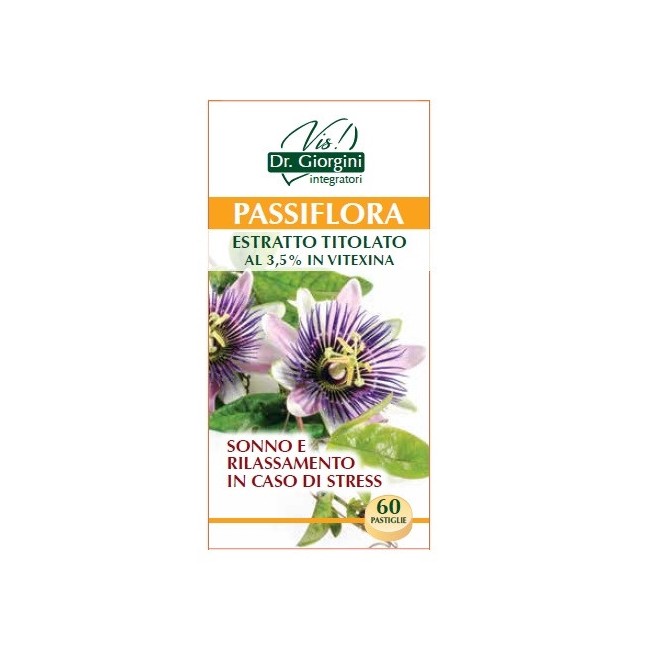 Dr. Giorgini Passiflora Estratto Titolato 60 Pastiglie