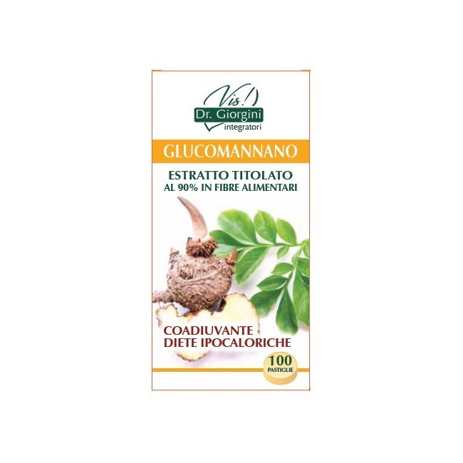 Dr. Giorgini Vis Glucomannano 100 Pastiglie Dr. Giorgini Vis Glucomannano 100 Pastiglie