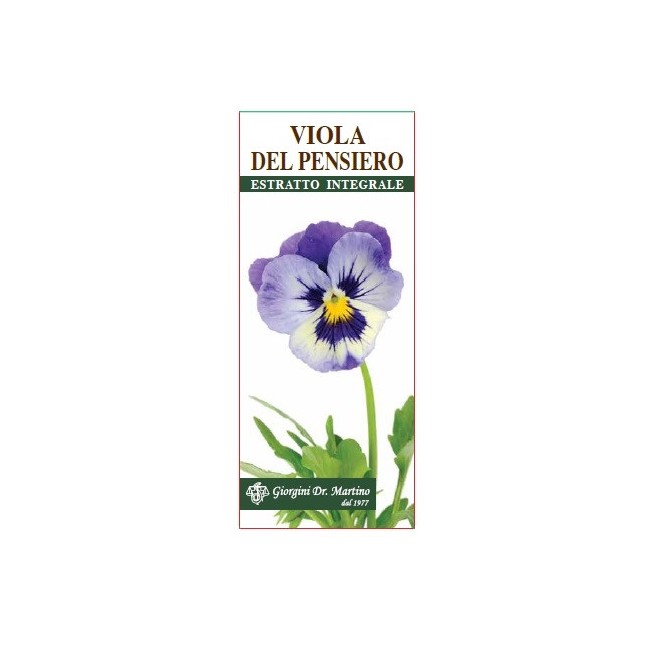 Dr Giorgini Viola Del Pensiero Estratto Integrale 200 Ml