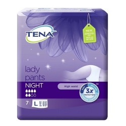 Tena Lady Pants Night Mutandina Large 7 Pezzi