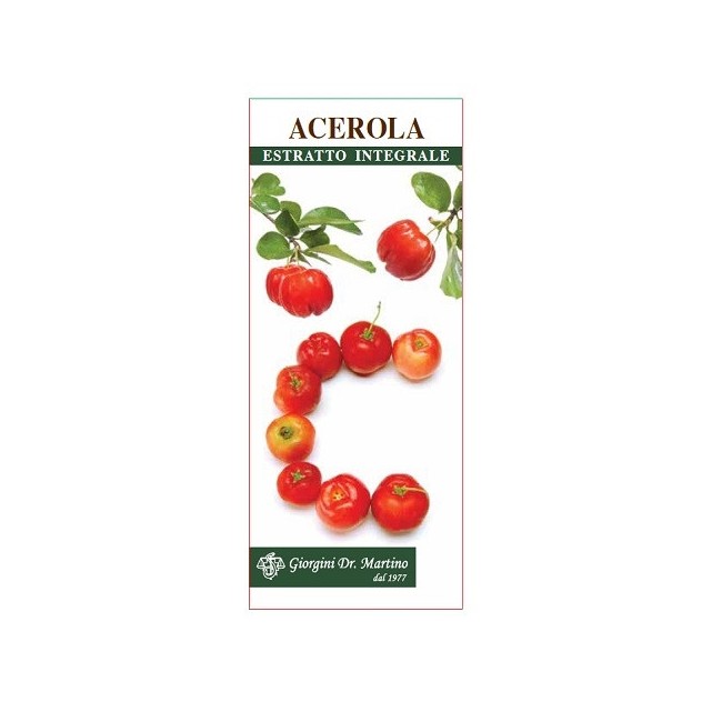 Dr Giorgini Acerola Estratto 200ml Dr Giorgini Acerola Estratto 200ml