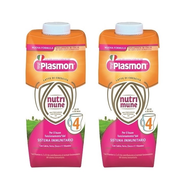 Plasmon Nutri-mune 4 Latte Di Crescita 2 Pezzi Plasmon Nutri-mune 4 Latte Di Crescita 2 Pezzi