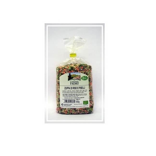 La Collina Dei Fiori Zuppa Di Riso E Piselli Biologici 500g